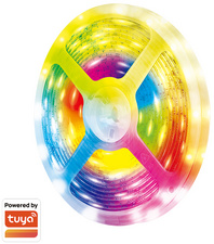 LogiLink Ruban LED RGB Wi-Fi Smart, autocollant, 5 m