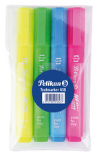 Pelikan Surligneur 438 Neon, étui de 4