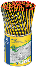 STAEDTLER Crayon graphite Noris, degré dureté: HB, pot de 72