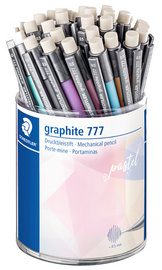 STAEDTLER Porte-mines graphite 777 pastel, pot de 36