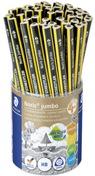 STAEDTLER Crayon de papier Noris jumbo, HB, pot de 48