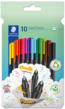 STAEDTLER Fineliner triplus, étui carton de 10