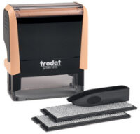 trodat Textstempel-Set Printy 4913 Typomatic, pastell-creme