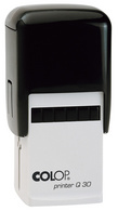 COLOP Tampon avec texte Printer Q 30, 7 lignes, configurable