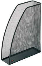 ALBA Porte-revue "MESHMAG", A4, en fil d'acier, noir