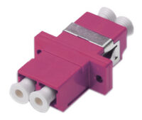DIGITUS Adaptateur à fibres optique, LC-LC, Duplex, OM4