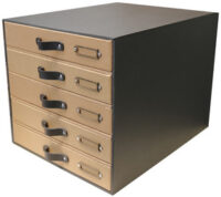 Oxford Module de classement "Savana", A4, en carton, naturel