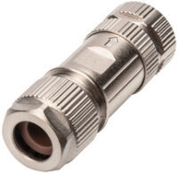 DIGITUS Connecteur M12 femelle à codage x, cat.6A, IP67