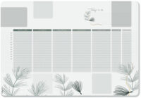 sigel Sous-mains bloc papier "Weekly Planner Nature