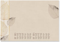 sigel Sous-main bloc papier "Natural Leaves", 595 x 410 mm