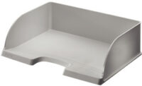 LEITZ Corbeille à courrier Plus Jumbo, A4 paysage, gris