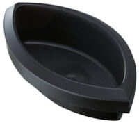 HAN Insert corbeille à papier PP, 1 L, sans couvercle, noir