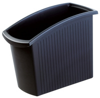 HAN Corbeille à papier MONDO, PP, 18 litres, noir