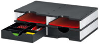 styro Station de classement styrodoc duo, 4 compartiments