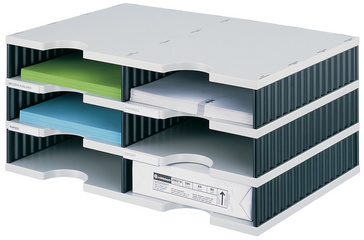 styro Module de base styrodoc trio, 6 compartiments