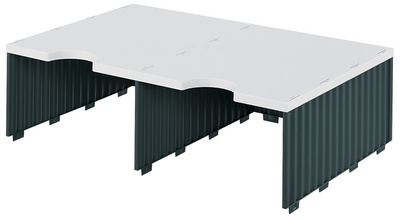 styro Module d'extension styrodoc duo, 2 compartiments,