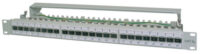 DIGITUS Panneau 19", cat.6A (profond), 25 x ports RJ45, 1 U
