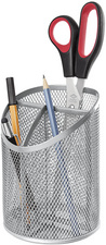 WEDO Pot à crayons Office, en fil métallique, argent