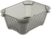 keeeper Corbeille de rangement "mirko", A7, crystal-grey