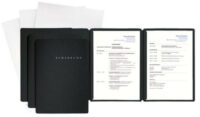 PAGNA Bewerbungs-Set "Special", DIN A4, schwarz, 3-teilig