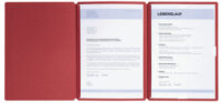 PAGNA Bewerbungsmappe "Spirit", DIN A4, aus Karton, rot