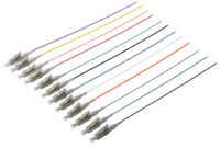 DIGITUS kit de fibres optiques pigtail, LC Simplex, OM3, 2m