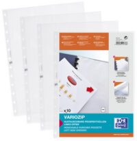 Oxford Pochette perforée vario-zipp manageMe!, A4