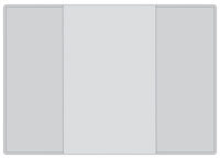 HERMA Etui de poche, PP, double, 0,14 mm, Format: 80 x 113mm