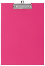 MAUL Porte-bloc, A4, plastifié, rose vif