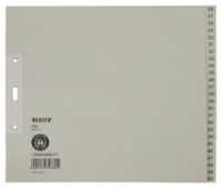 LEITZ Intercalaires en papier naturel, numéroté, A4+, 26 - 5