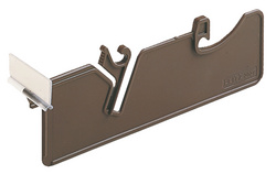 LEITZ Pendelleitkarte, für Pendelregistratur DIN A4, braun, – Image 3