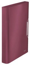 LEITZ Trieur ménager Style, A4, PP, 6 compartiments, rouge