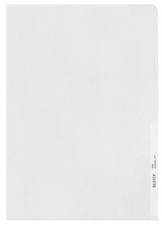 LEITZ Pochette transparente, extra rigide, A4, PP, grainé