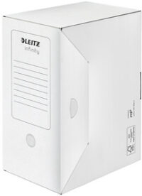LEITZ Boîte à archives Infinity, sans acide, (L)150mm, blanc