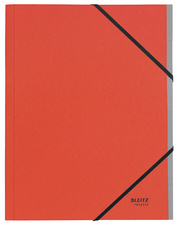 LEITZ Chemise trieur Recycle, A4, carton, rouge