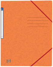 Oxford Chemise à élastique Top File+, A4, orange