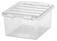 SmartStore Boîte de rangement CLASSIC 2 L, clips: blanc