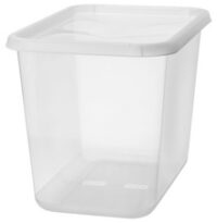 SmartStore Boîte de rangement BASIC XL, 60 L, transparent