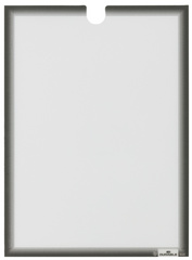 DURABLE Pochette d'affichage, A4, auto-adhésif