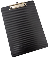 WEDO Porte-bloc aspect carbone, A4, en PP, noir