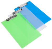 RAPESCO Porte-bloc, PP, A4, transparent-assorti