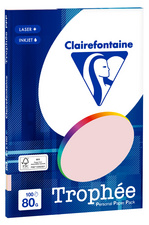 Clairefontaine Papier universel Trophée, A4, assorti intense
