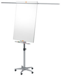 nobo Chevalet de conférence Mobil Stahl Nano Clean, blanc