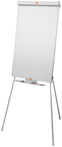nobo Tableau de conférence Mobil Stahl Nano Clean, blanc