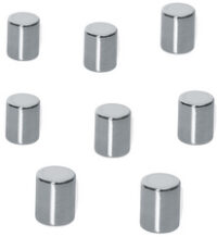 sigel Aimant en néodyme, cylindrique, 8 x 10 mm, nickelé