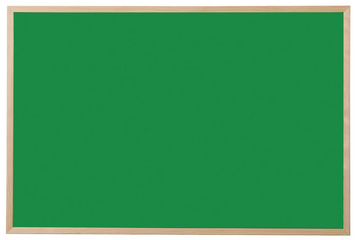 Bi-Office Tableau noir, bois naturel, 600 x 400 mm, vert