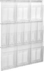 helit Porte-brochures mural "the placativ", transparent