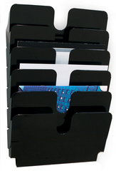 DURABLE Set de porte-brochures mural "FLEXIPLUS 6", A4