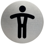 DURABLE Pictogramme "WC pour Handicapés", diamètre: 83 mm