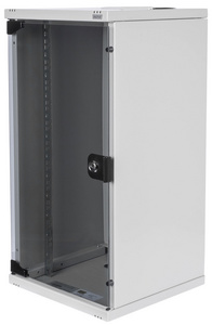 DIGITUS Boîtier mural 10", 12 U, (L)312 x (H)300 mm, gris